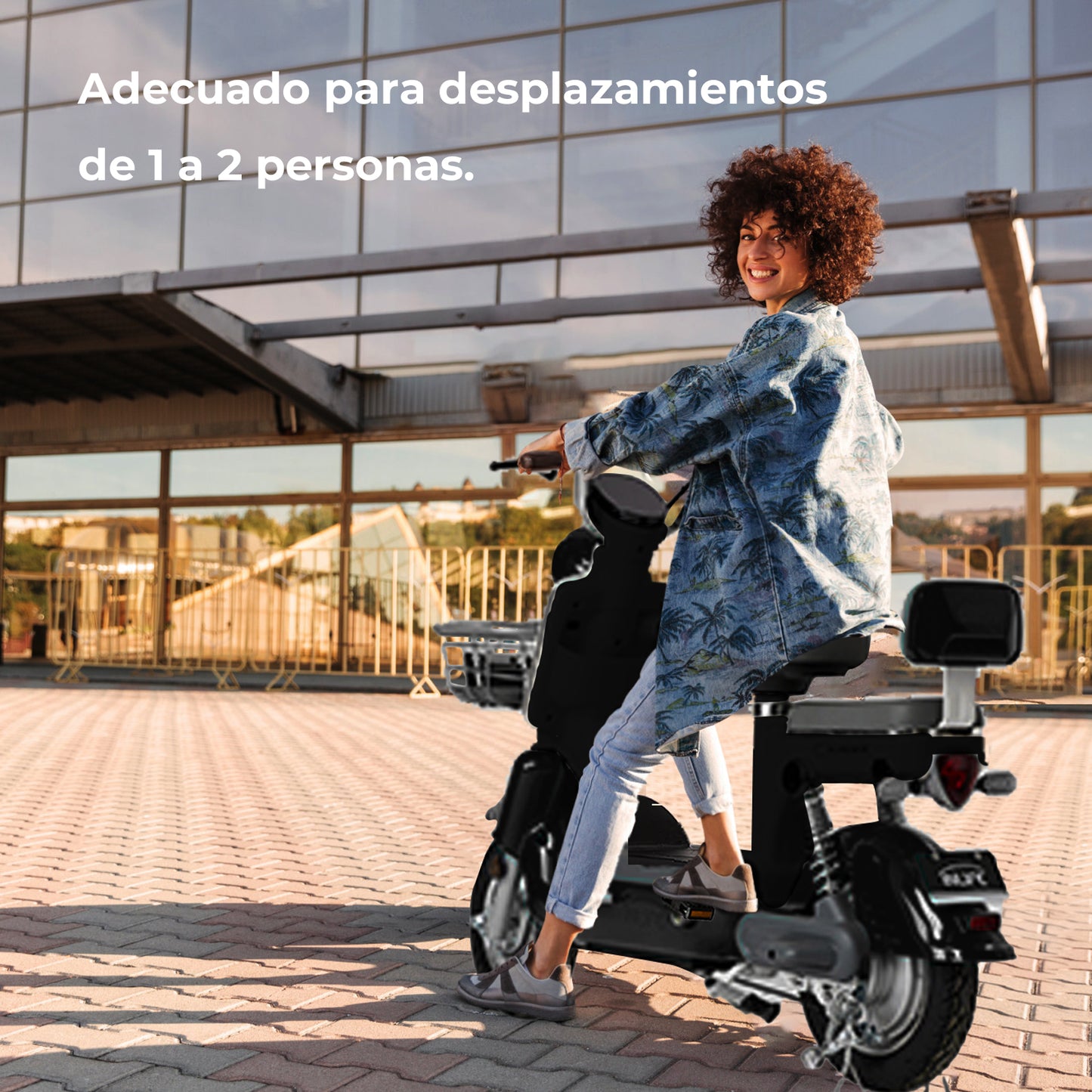 Inlife Bicicleta Eléctrica Motor 400w 20ah 40km/h 70km Dos Asientos