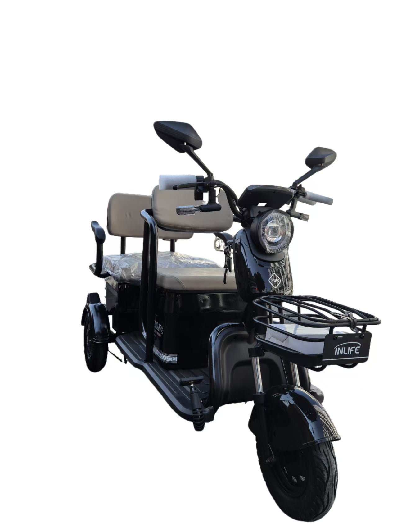 Bicicleta Eléctrica INLIFE-C6 | Batería de Plomo-Ácido 60V20Ah | Autonomía de 60–70 km | Controlador Síncrono Silencioso