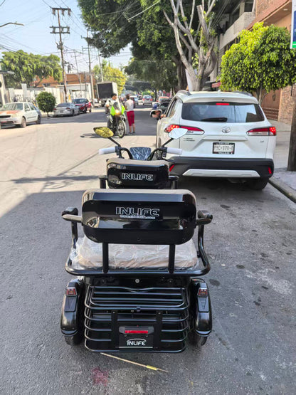 Bicicleta Eléctrica INLIFE-X3 | Motor Yitian 60V650W | Autonomía 60-70 km | Controlador Silencioso | Chasis Especial X3