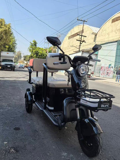 Bicicleta Eléctrica INLIFE-X3 | Motor Yitian 60V650W | Autonomía 60-70 km | Controlador Silencioso | Chasis Especial X3