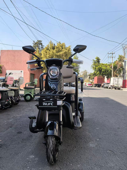 Bicicleta Eléctrica INLIFE-X3 | Motor Yitian 60V650W | Autonomía 60-70 km | Controlador Silencioso | Chasis Especial X3