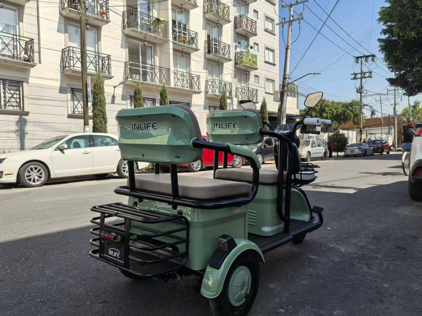 Bicicleta Eléctrica INLIFE-X3 | Motor Yitian 60V650W | Autonomía 60-70 km | Controlador Silencioso | Chasis Especial X3