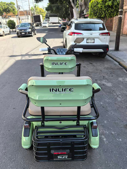 Bicicleta Eléctrica INLIFE-X3 | Motor Yitian 60V650W | Autonomía 60-70 km | Controlador Silencioso | Chasis Especial X3