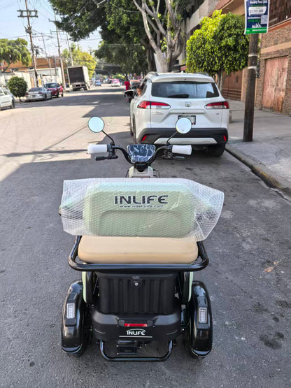 Bicicleta Eléctrica INLIFE-X3 | Motor Yitian 60V650W | Autonomía 60-70 km | Controlador Silencioso | Chasis Especial X3