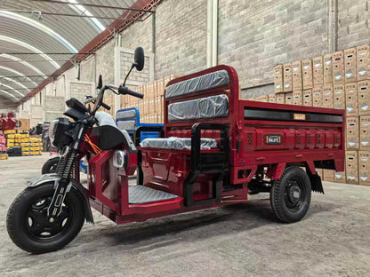 INLIFE Triciclo Eléctrico – Carga Robusta, Estabilidad Total y Eficiencia para el Trabajo Diario