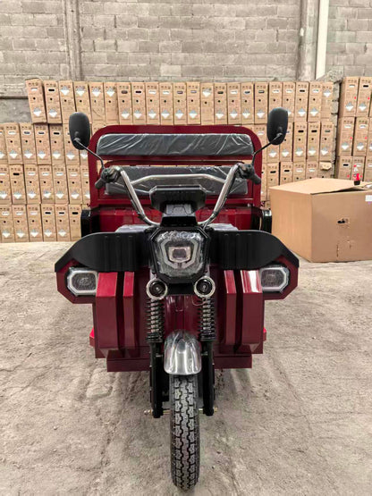 INLIFE Triciclo Eléctrico – Carga Robusta, Estabilidad Total y Eficiencia para el Trabajo Diario