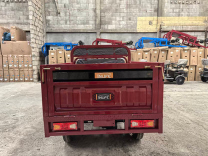 INLIFE Triciclo Eléctrico – Carga Robusta, Estabilidad Total y Eficiencia para el Trabajo Diario