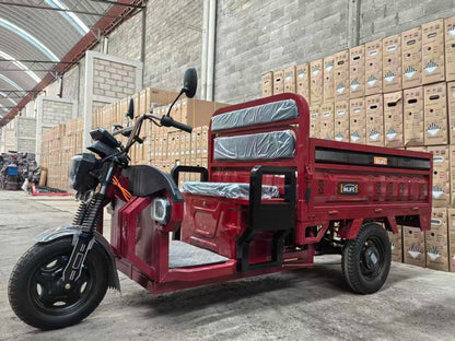 INLIFE Triciclo Eléctrico – Carga Robusta, Estabilidad Total y Eficiencia para el Trabajo Diario