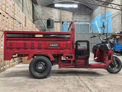 INLIFE Triciclo Eléctrico – Carga Robusta, Estabilidad Total y Eficiencia para el Trabajo Diario