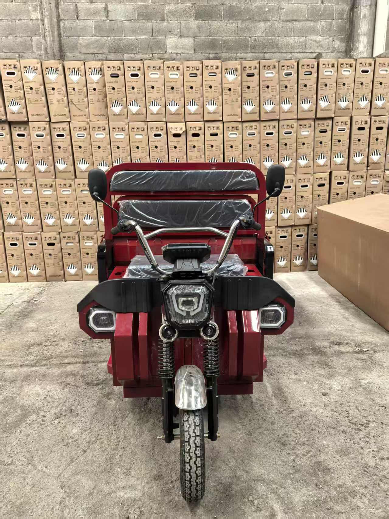 INLIFE Triciclo Eléctrico – Carga Robusta, Estabilidad Total y Eficiencia para el Trabajo Diario