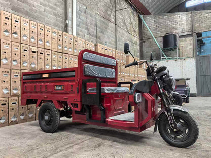 INLIFE Triciclo Eléctrico – Carga Robusta, Estabilidad Total y Eficiencia para el Trabajo Diario