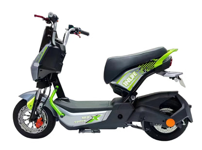 Bicicleta Eléctrica INLIFE-ZY | Motor 1000W | Velocidad 60 km/h | Chasis de Acero al Carbono | Autonomía 80 km