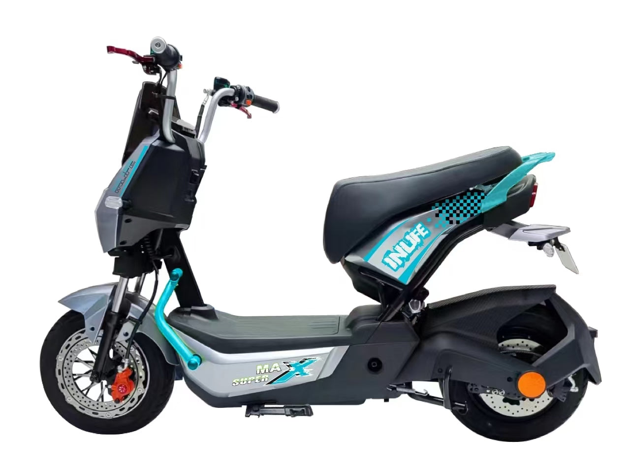 Bicicleta Eléctrica INLIFE-ZY | Motor 1000W | Velocidad 60 km/h | Chasis de Acero al Carbono | Autonomía 80 km