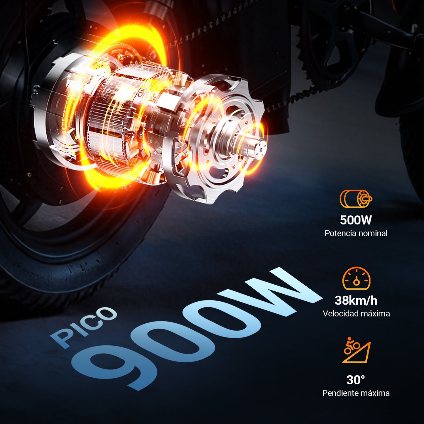 Folding Electric Bicycle with Two Seats 400w 32km/h 40km